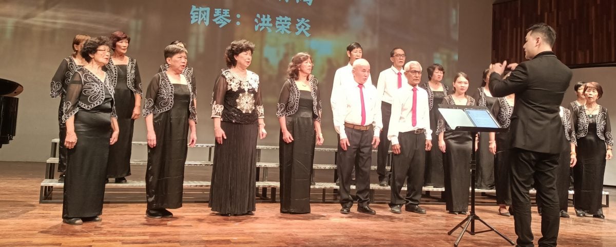 **已签发**柔：“声韵流淌麻河情”交流会  11合唱团同台献艺