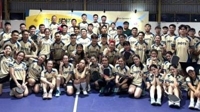 古来市议员联谊会首办“市议员杯”匹克球团体赛