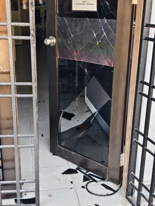 **已签发**柔：士姑来信息传播中心（NADI）遭爆窃 损失至少300现金