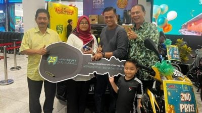 市场情报 | 和泰超市25周年庆大抽奖 幸运儿赢走宝腾轿车