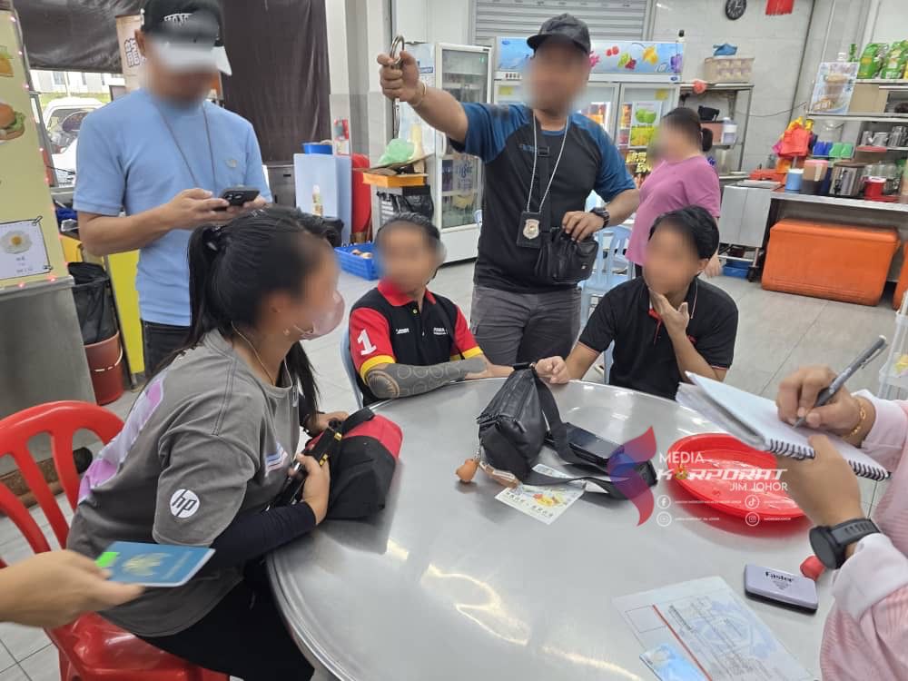 **已签发**柔：柔移民局新山峇株多地执法， 逮66非法外劳