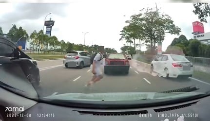 **已签发**柔:疑未使用行人天桥 学生过马路被撞