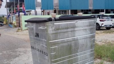 勤德华小终于有垃圾桶了！ 全校师生雀跃不已