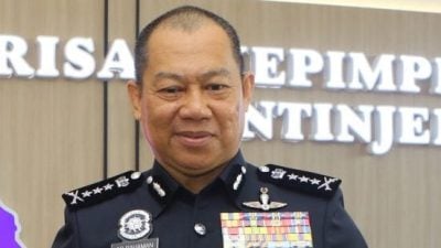 锁定874水灾风险区 柔警方随时备战