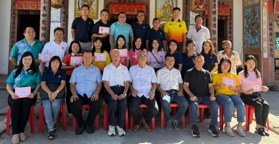 已签发(大北马)北海灵应社拨1.6万助学金 8华小80学生各得200令吉