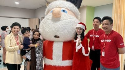 双威嘉年华广场送祝福  为双威医疗中心孩童带来欢笑