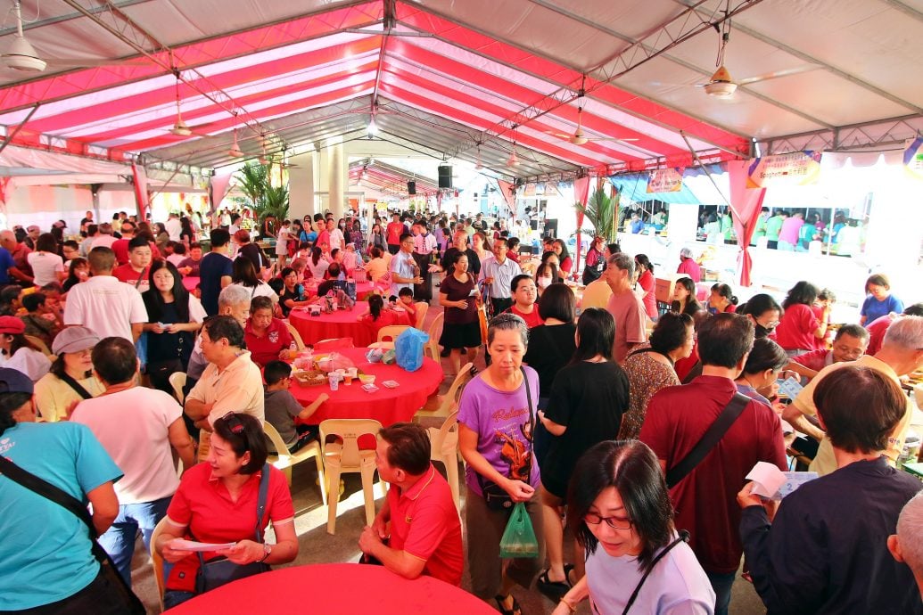 已签发(大北马)德教会紫云阁第21届圆融义卖会开幕