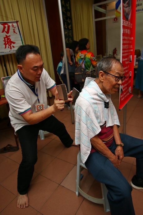 已签发(大北马)德教会紫云阁第21届圆融义卖会开幕