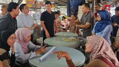 日落洞邮局旁临时小贩中心   提升工程  明年4月动工