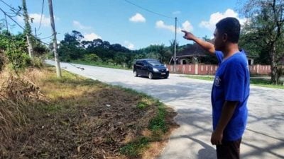 谣传有老虎过马路　甘榜诗拉隆班让居民怕怕