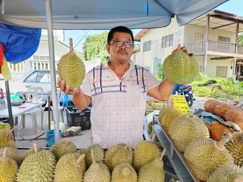 市场疲软年关银紧 榴梿价跌至近年最低