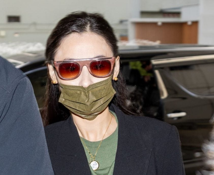 张柏芝为违约案出庭 供称签约更重视诚信