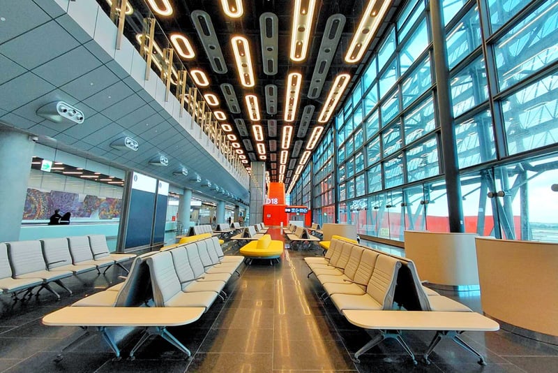 拼盘 台湾桃园机场第三航厦今始试行