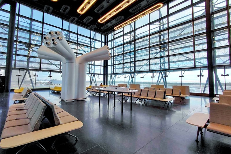 拼盘 台湾桃园机场第三航厦今始试行