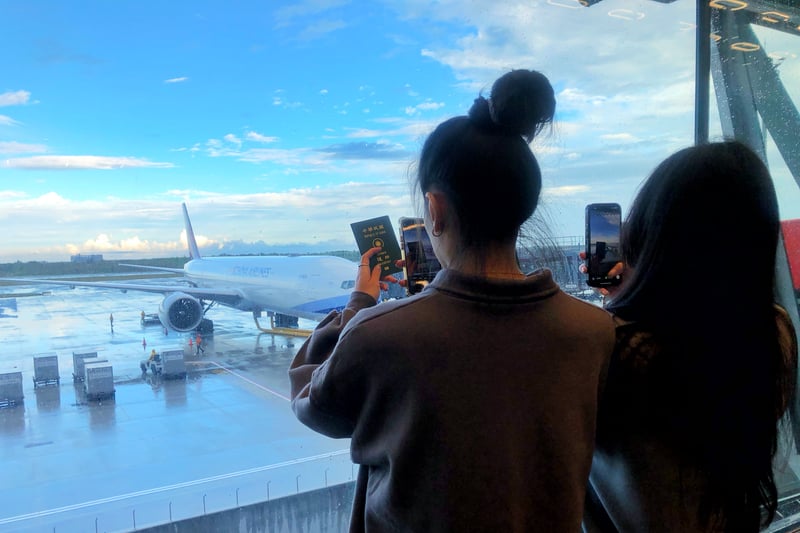 拼盘 台湾桃园机场第三航厦今始试行