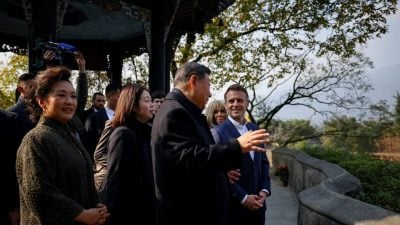 探访熊猫和乒乓球员  马克龙将以轻松气氛结束中国之行