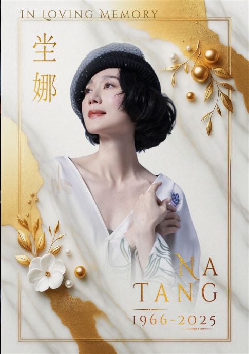 播映未曝光歌曲MV 坣娜追思遗照惹泪