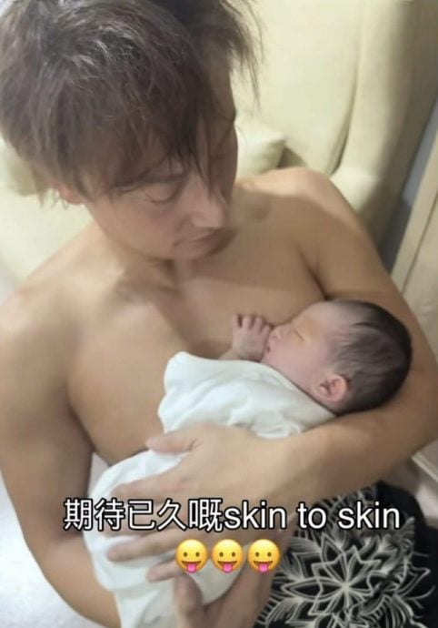 方力申宣布女儿提早报到 笑言“小模样每天都在变”