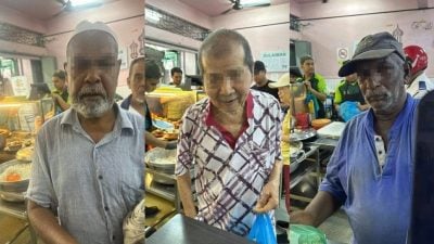 无名氏转账RM300！委托餐厅为贫老买单