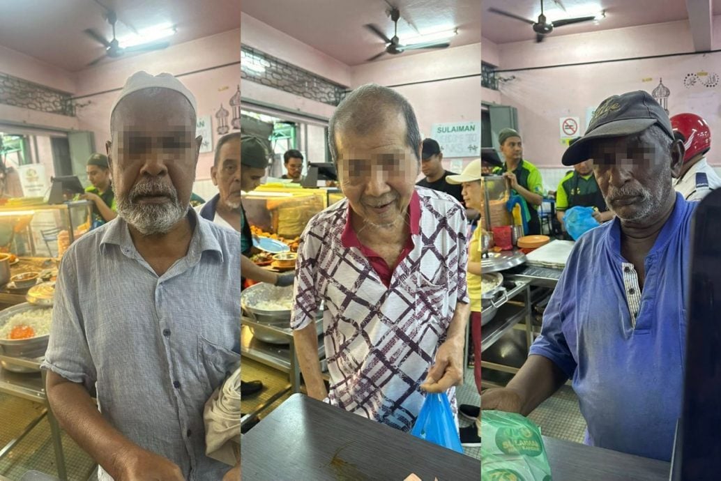 无名氏转账RM300！委托餐厅为贫老买单