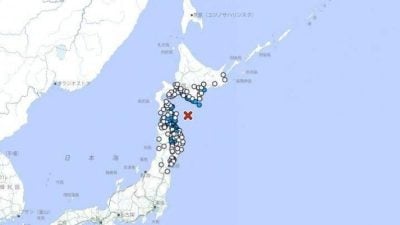 日本青森外海又震！5.3级地震无海啸警报
