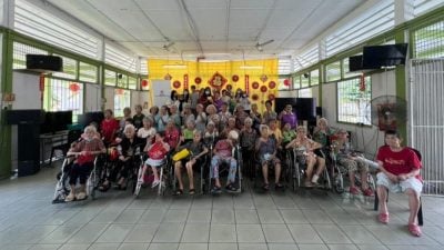 同善团队走进社区   为150长者接种流感疫苗