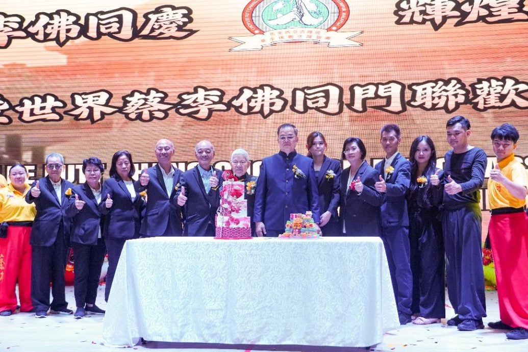 早报头//大都会-(主文)吉隆坡蔡李佛郑才醒师团31周年纪念晚宴/5图