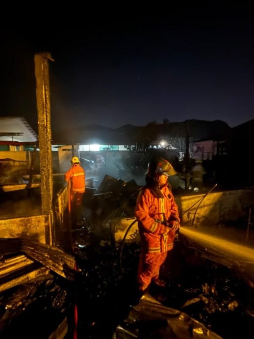 昆仑喇叭新村火灾 村屋陷火海无人伤亡