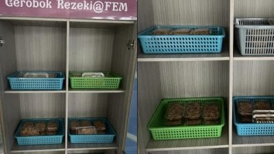 不忍学生因贫困挨饿 讲师设免费食物柜 “有需要就吃吧！”