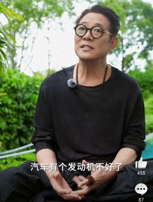李连杰否认移植心脏换血回春 松口认靠3点:太容易的事
