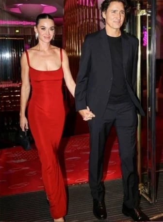 杜鲁多携凯蒂佩莉共进午餐 前日相发文认证情侣关系