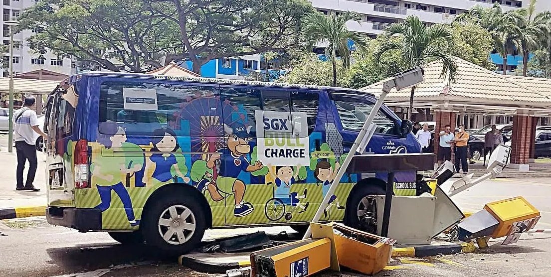 柔:狮城二三事:疲劳驾驶撞死女行人 七旬校车司机监逾9个月吊照8年