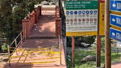 森林局提前封山应对雨季 森州山林与登山路线全面关闭