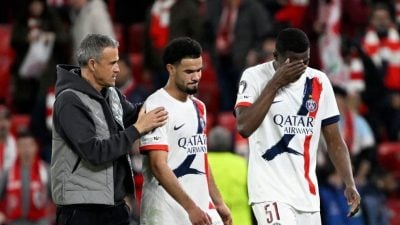 欧冠|恩里克：遗憾战平比尔巴鄂  大巴黎落后榜首5分