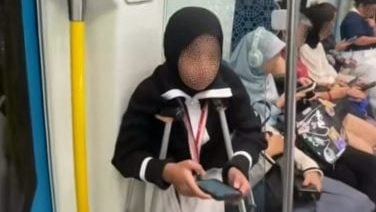 残疾女子乘MRT 无人让座引热议