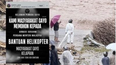 水灾5天无援 亚齐灾民越洋向安华求助