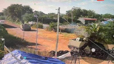 泰柬边境冲突 | 泰军装甲车越境 闯入柬村局势紧张