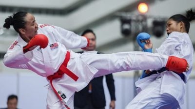 泰国东运会| 空手道女自由博击  查基雅添铜牌