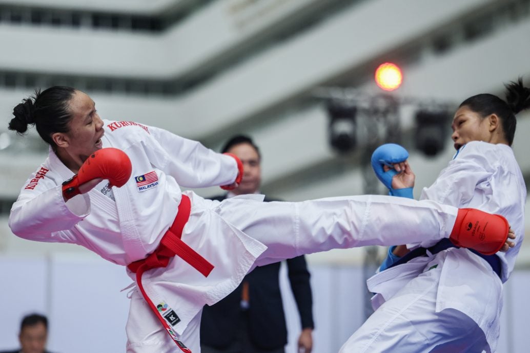 泰国东运会| 空手道女自由博击 查基雅添铜牌