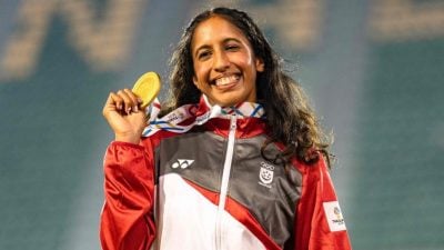 泰国东运会| 无愧亚洲短跑天后  珊蒂大热卫冕女飞人