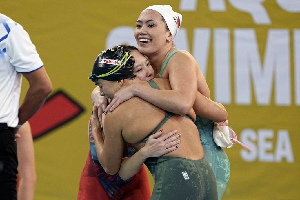 泰国东运会游泳赛| 女50公尺蛙泳 彭靖恩摘铜牌