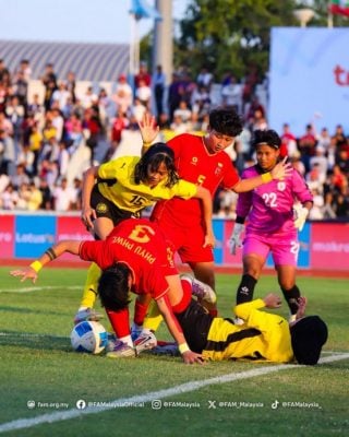 泰国东运会足球赛| 小组2连败狂丢10球  大马女足出线渺茫