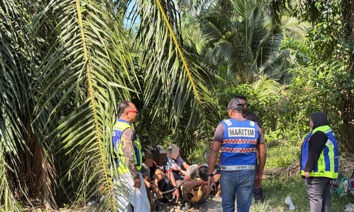 海事及反毒机构反毒行动 捕13名疑涉毒男子