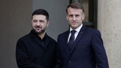 马克龙警告泽连斯基 美国恐在领土问题上背叛乌克兰