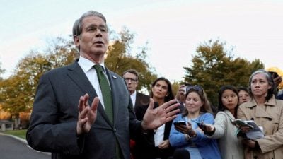 港媒：美国财长形容中台都是美国盟友