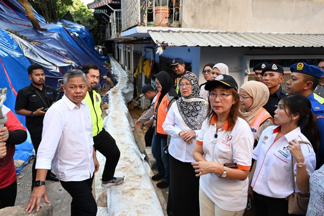 版头-大都会/(主文)部长与市长巡察地陷和土崩现场/7图(选下)