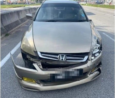 疑摩托车突改车道 大港62岁华男车祸死