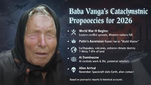 盲眼龙婆“末日预言”接连命中 2026台海动荡、更大灾难曝光