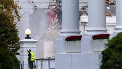 美文物保护组织起诉特朗普　要求叫停白宫宴会厅改造