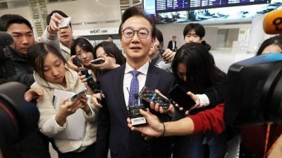 被爆涉统一教贿赂   韩国海洋水产部长请辞